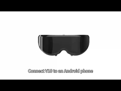 1058 PPI 3200x1600 Auflösung 1000 Zoll 68° FOV VR Brille mit HDMI