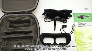 ENMESI V60 VR/AR-Brille, Riesenleinwand, Kino