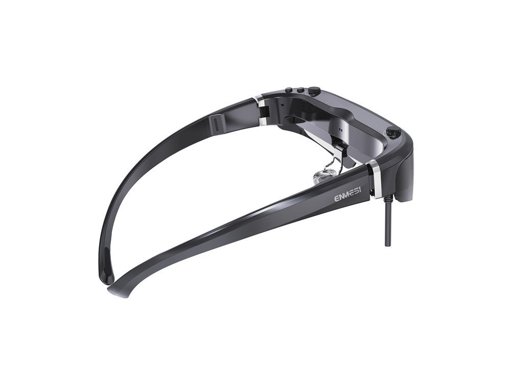 ENMESI AR Smart Glasses mit 43° FOV 2000nits Helligkeit und USB-C-Schnittstelle für ein erweitertes Augmented Reality-Erlebnis