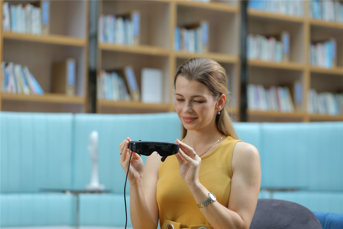 1080P 3D-Brille HDMI & TYPE C 1800 Nits VR Smart Brille für Videos / Spiele