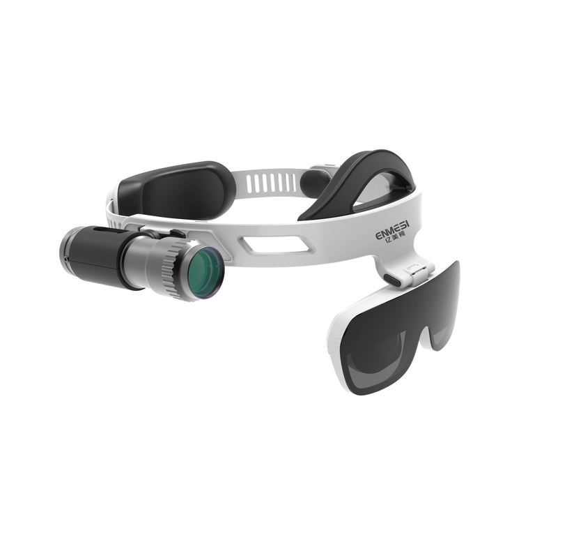 ENMESI 4K Smart Glasses 50cm ~ 300m bis Infinity AR Nachtsicht für Militär