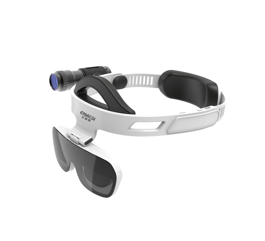 ENMESI 4K Smart Glasses 50cm ~ 300m bis Infinity AR Nachtsicht für Militär