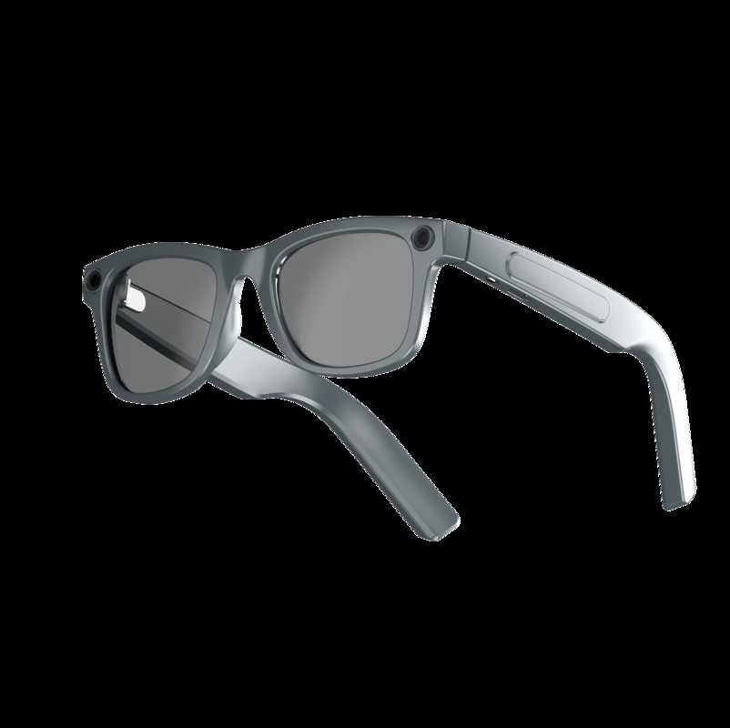 8MP Kamera Fotos Videoaufnahmen KI Smart Glasses 410 mAh Akku mit BT
