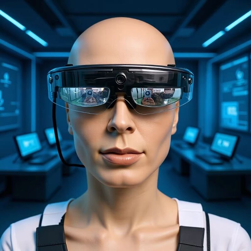 3000nits Helligkeit 1920*1080 Auflösung AR Smart Glasses mit 13MP Kamera und USB-C-Konnektivität