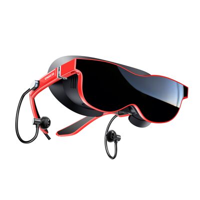 1080P Auflösung 70° FOV VR Smart Glasses mit Dioptrenausrichtung und magnetischen Ohrhörern