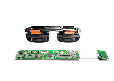 1080P 0,7 bewegen vollen Anzeigen-Modul 51° HD kleinen Lcd FOV 200mA für HMD-Kopfhörer Schritt für Schritt fort