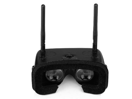 Frequenz justierbares Brummen-Videoschutzbrillen TFT LCDs zwei IPD FPV des Anzeigen-2 Zoll-5.8G