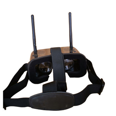 Mini 2 Zoll Bildschirm 120 Grad FOV FPV Brille mit 48CH Empfänger und 1000mAh Akku