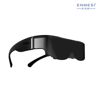 3D Zoll HMD binokulares Head Mounted Display 1.65W der Glas-200
