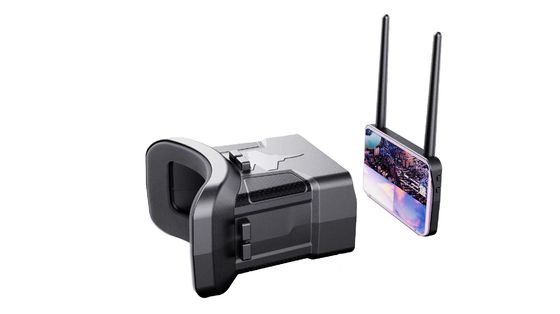 ENMESI 4,3-Zoll-TFT-FPV-Brille mit 480x272 Auflösung und 48 Kanälen für immersives Drohnenfliegen